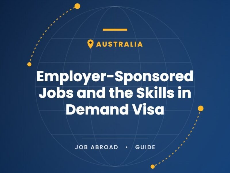 Australia: Employer-Sponsored Jobs and the Skills in Demand Visa