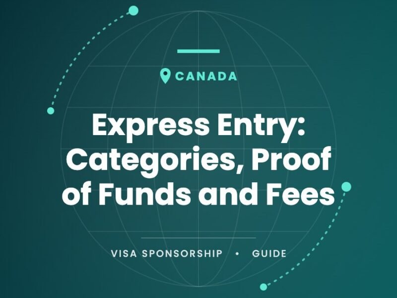 Canada: Express Entry: Categories, Proof of Funds and Fees