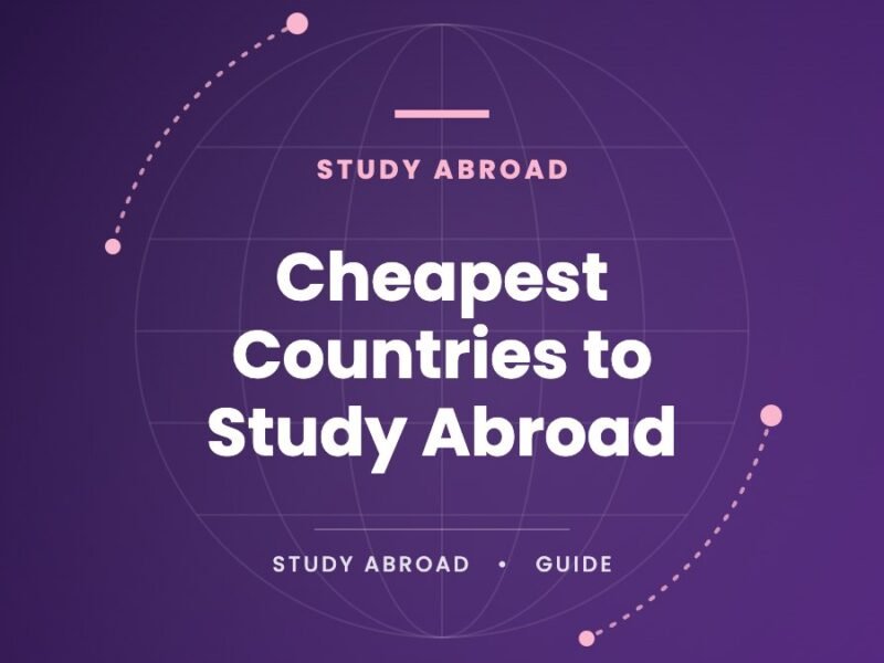 Cheapest Countries to Study Abroad