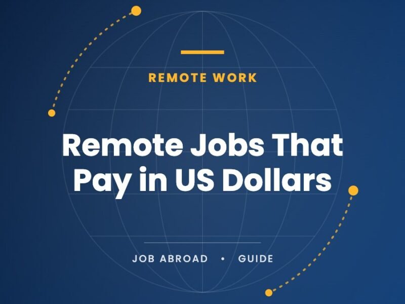 Remote Jobs That Pay in US Dollars