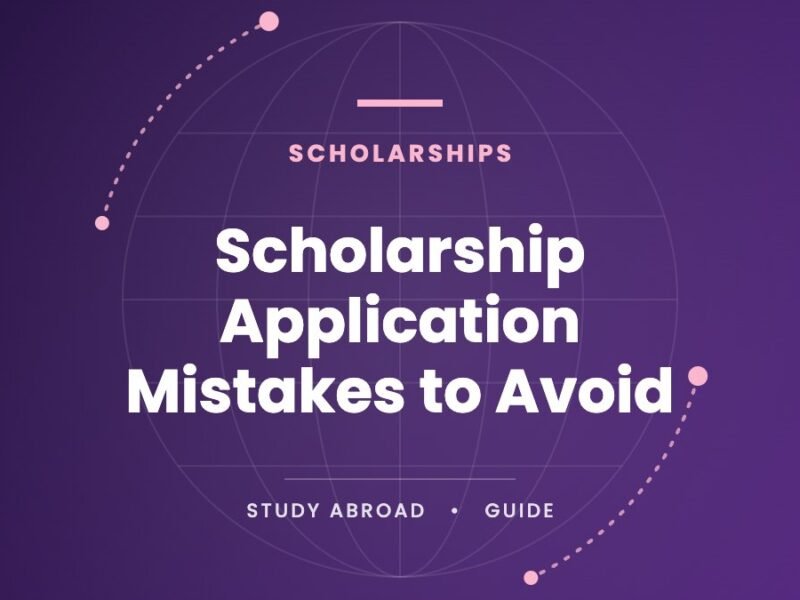 Scholarship Application Mistakes to Avoid