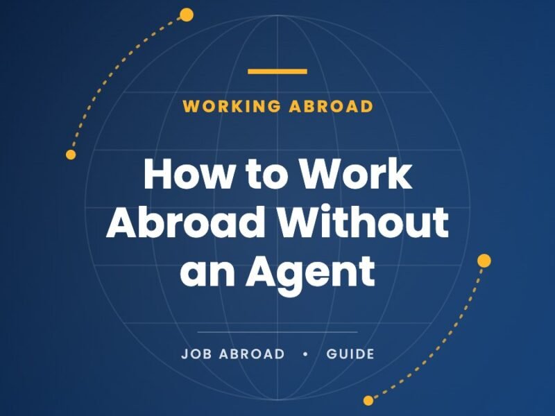 How to Work Abroad Without an Agent